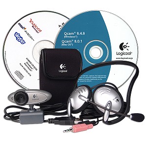 Logicool QCam for Notebooks with Headset